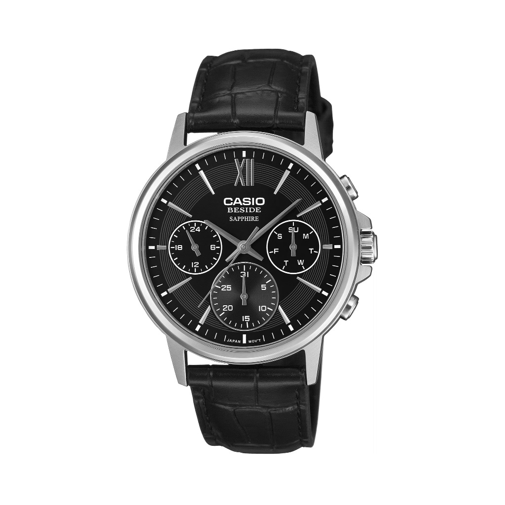 Casio นาฬิกาข้อมือผู้ชาย รุ่น BMS-300L-1AVDF ( 40.7MM ) Men's Watch Quartz