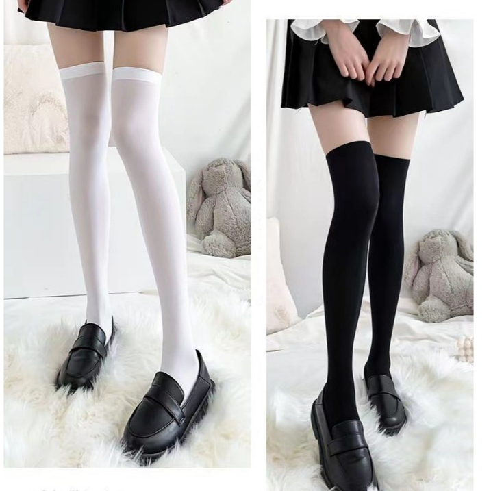 ถุงน่องใต้เข่า เหนือเข่า ถุงน่องแฟชั่นโลลิต้า ผู้หญิง - Girl