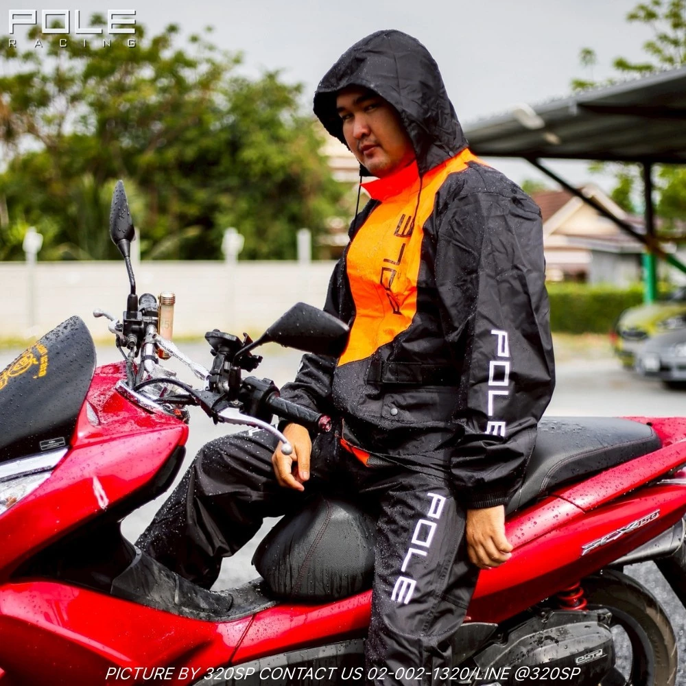 POLE RACING AR801 เสื้อกันฝน ครบชุด ใส่สบาย ทนทาน thumbnail 6