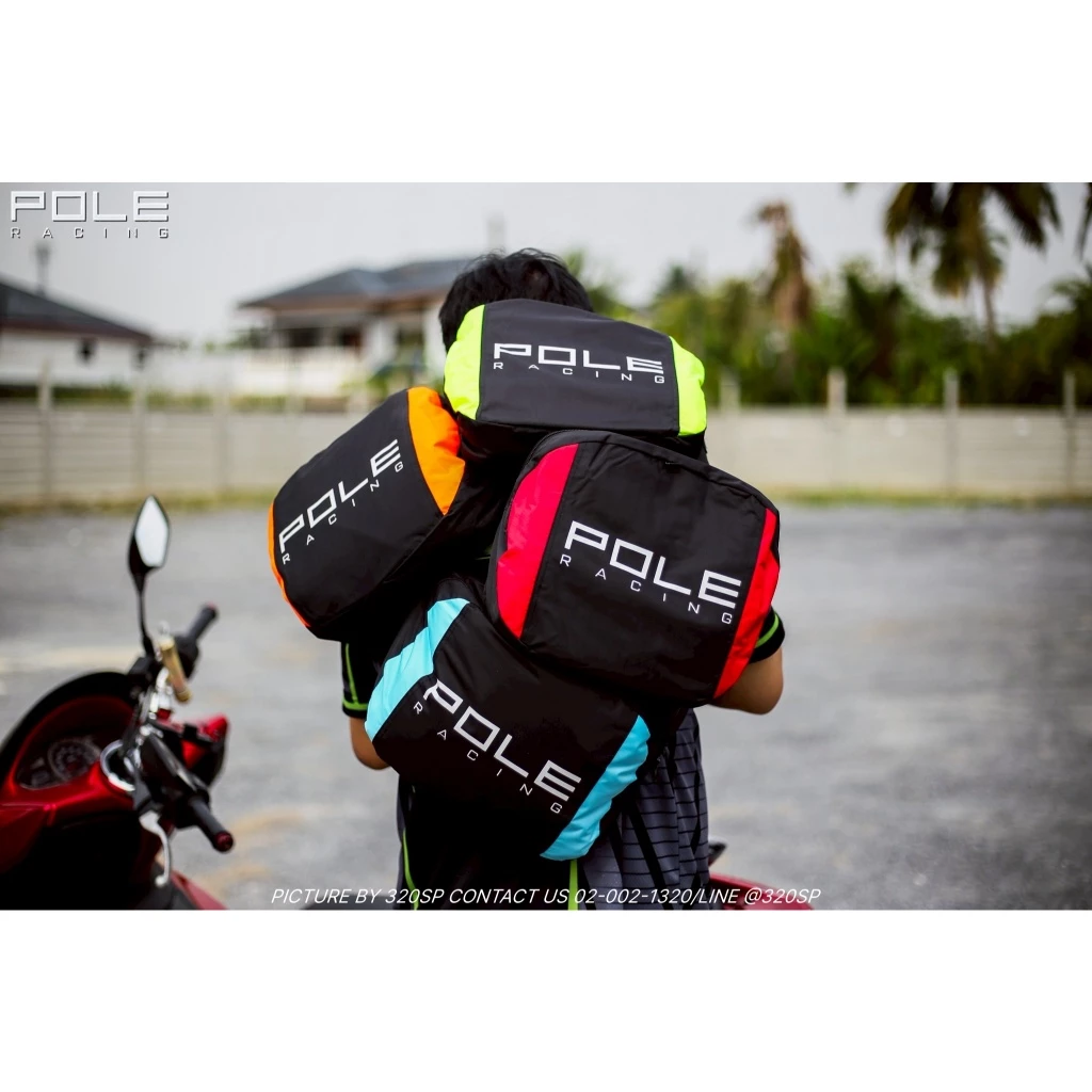 POLE RACING AR801 เสื้อกันฝน ครบชุด ใส่สบาย ทนทาน thumbnail 10