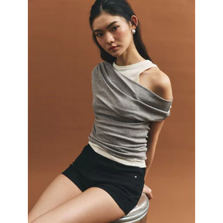 New Collection - Weekend Wardrobe - Timber Off Shoulder Top เสื้อปาดไหล่เข้ารูป