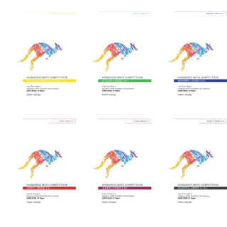 รวมข้อสอบ KANGAROO MATH คณิตศาตร์ระดับชาติ ระดับชั้น ประธมถึงมัธยม ตั้งแต่ปี 2005-2026 *อัพเดท* ภาษาอังกฤษ (พร้อมคำตอบ)