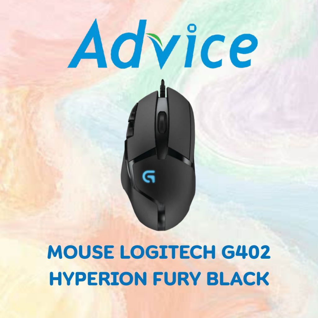 MOUSE LOGITECH G402 HYPERION FURY BLACK