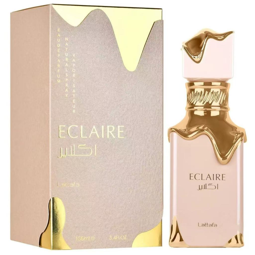 [พร้อมส่ง] Lattafa Eclaire EDP 100ml น้ำหอมอาหรับ ของแท้ แฝด Bianco Latte หอมหวานคาราเมลวนิลา ติดทนม