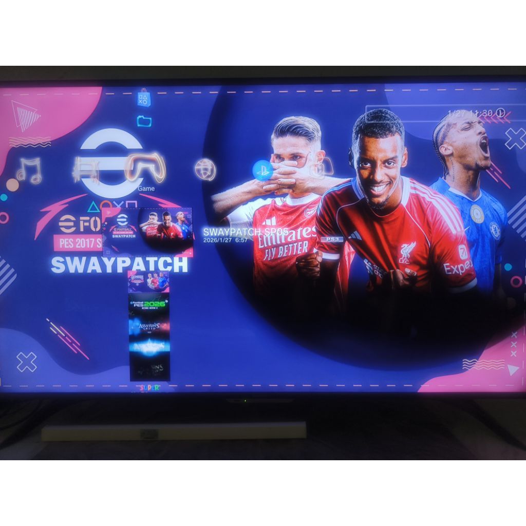 *อัพเดทล่าสุด*เกมPES sway Patch 2026 PS3 *22/01/2026* สำหรับลูกค้าต้อง Patch นี้เลยครับ😊👍🙏