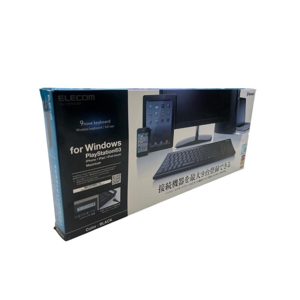 คีย์บอร์ดไร้สาย Elecom 9nove