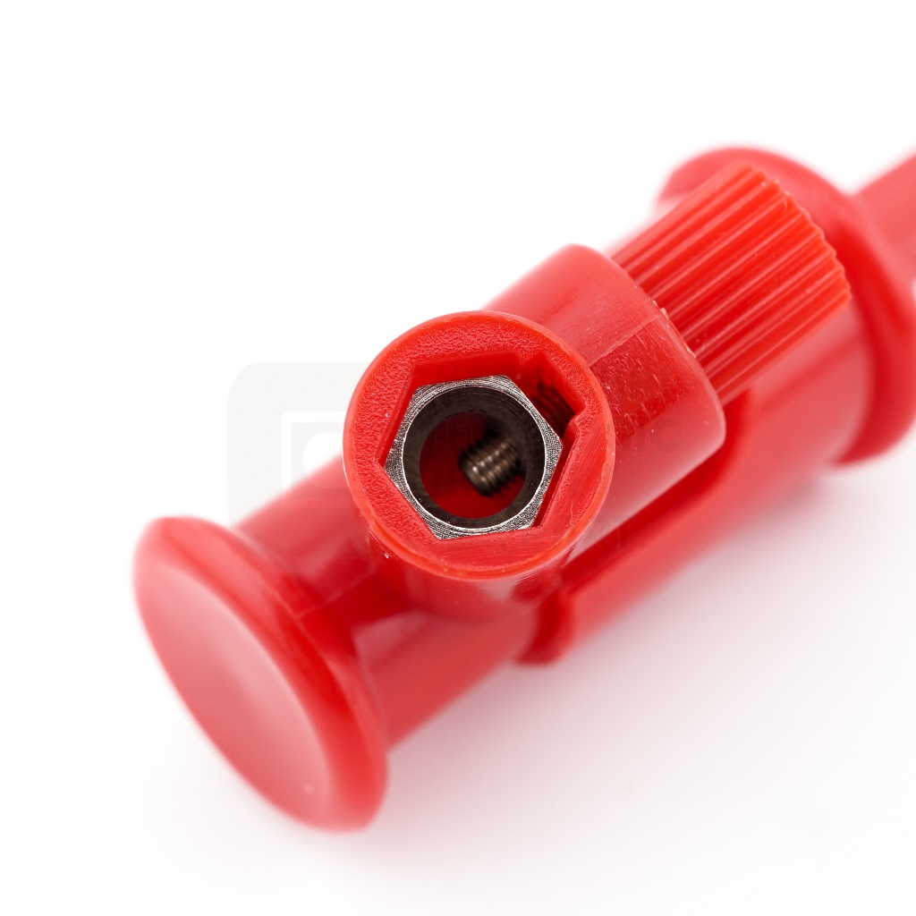 SCI R8-16C ปากคีบไอซี เสียบปลั๊กกล้วย/ขันน๊อต IC Clip fits Banana Plug สีดำ/แดง ผลิตไต้หวัน คุณภาพสูง ราคา ถูกที่สุด ดีลบีเคเค แกลเลอรีภาพที่ 4