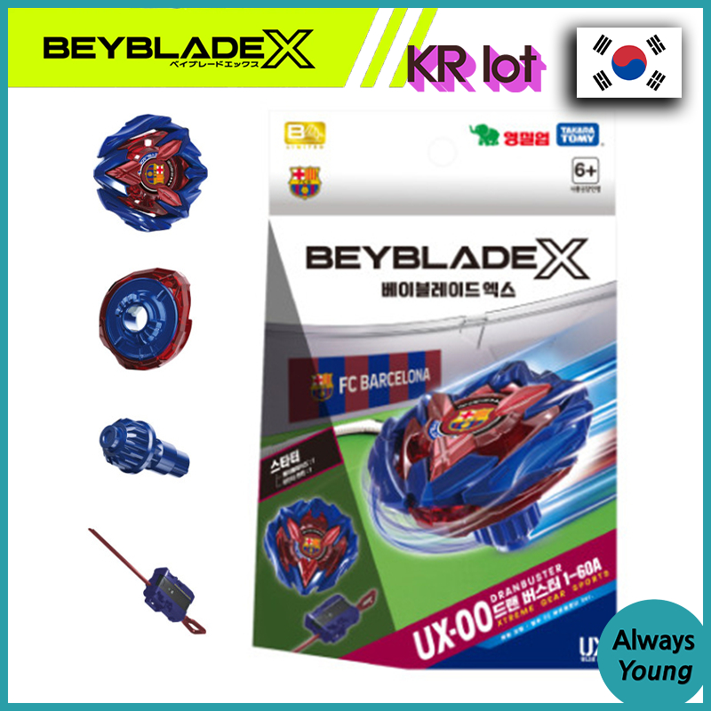 TAKARA TOMY Beyblade X UX-00 Dran Buster 1-60A FC Barcelona Ver. เบเบลด
