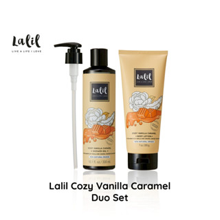 Lalil Cozy Vanilla Caramel Duo Set (Shower Gel & Body Lotion…