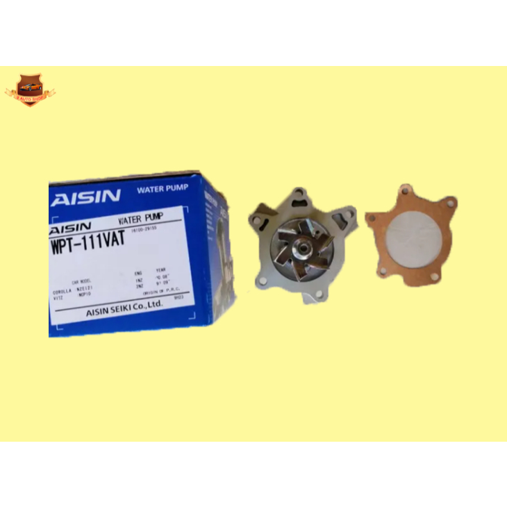 ปั๊มน้ำ TOYOTA VIOS,1NZ,2NZ ปี 2000-2018 AISINแท้ๆราคาลูกละ 850บาท