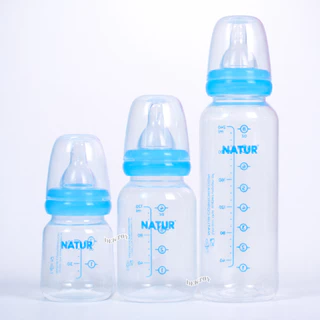 1แถม1 Natur เนเจอร์ ขวดนมเนเจอร์สไมล์คอมาตรฐาน 2/4/8 ออนซ์