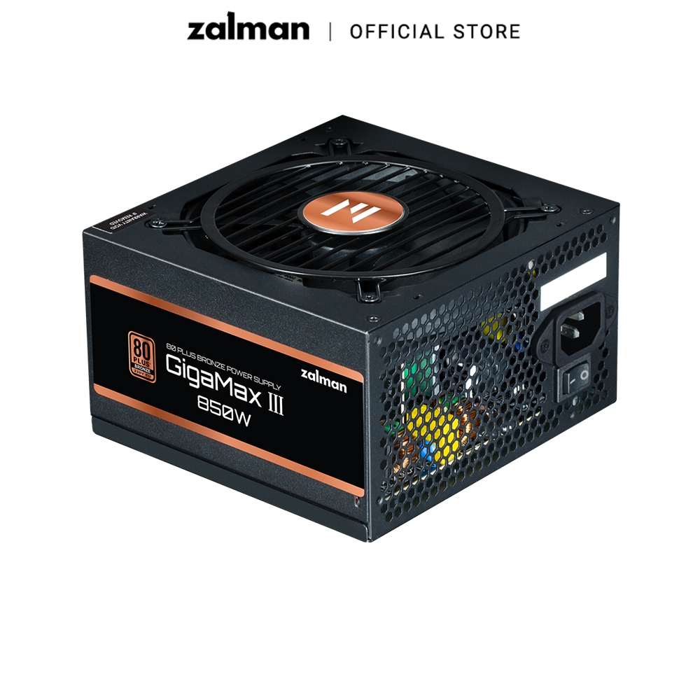 PSU ZALMAN GIGAMAX III 850W 80 PLUS BRONZE 230V EU : ZM850-GV3