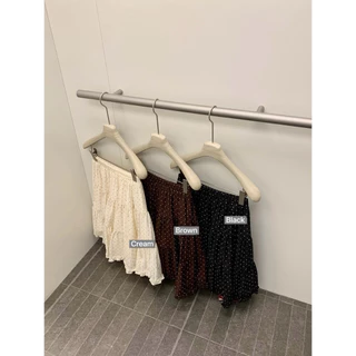 Somedays | 🐰Hana Skirts กระโปรงPokadot ดีไซน์พส.เกาหลีญี่ปุ่นมาก ผ้าใส่สบายไม่ต้องรีด
