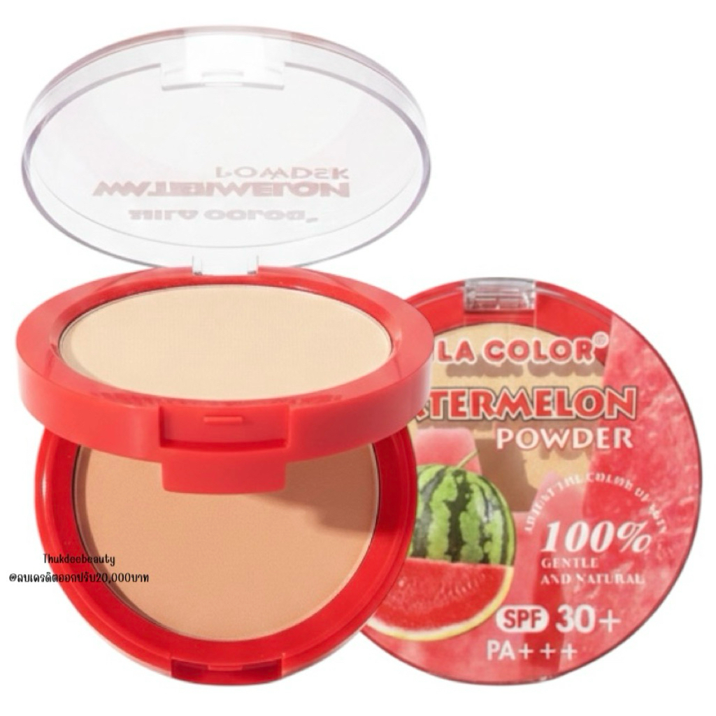 ส่งฟรี/ส่งไว แป้งพัฟ แป้งแตงโม Kiss Beauty Powder 2 ชั้น แป้งผสมรองพื้น แป้ง กันน้ำ คุมมัน ปกปิด กันเหงื่อ​ 4U2