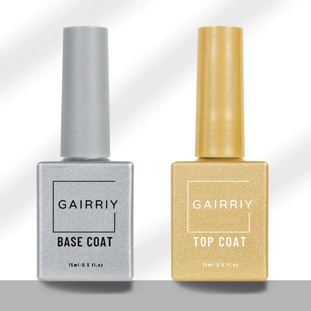 GAIRRIY เบสโค๊ท ท็อปโค๊ท เงา ทนนาน ใช้ดีมาก ขนาด 15ml สินค้าพร้อมส่ง
