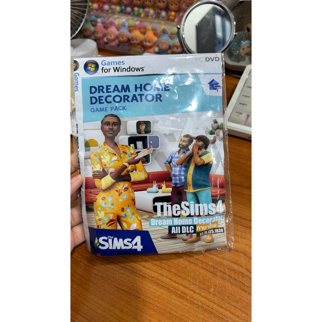 แผ่นเกมส์ซิมส์ ภาษาไทย the sims 4 dream home decorator  ลงเล่นได้เลย