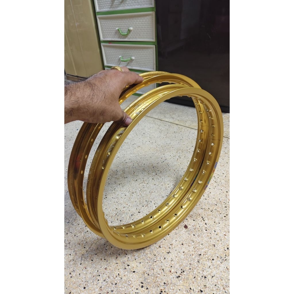 DIDแท้ขอบ17-18/1.40สีทอง