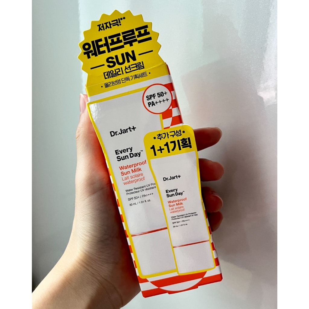สินค้าพร้อมส่ง Dr. Jart+ Every Sun Day Waterproof Sun Milk