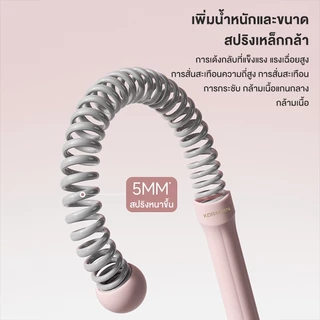 เชือกรบไร้สาย สแตนเลส Rebound Gym Battle Rope ฟิตเนสจับบาร์ไม่ลื่น ทนทาน แขนเชือกออกกําลังกายที่บ้าน