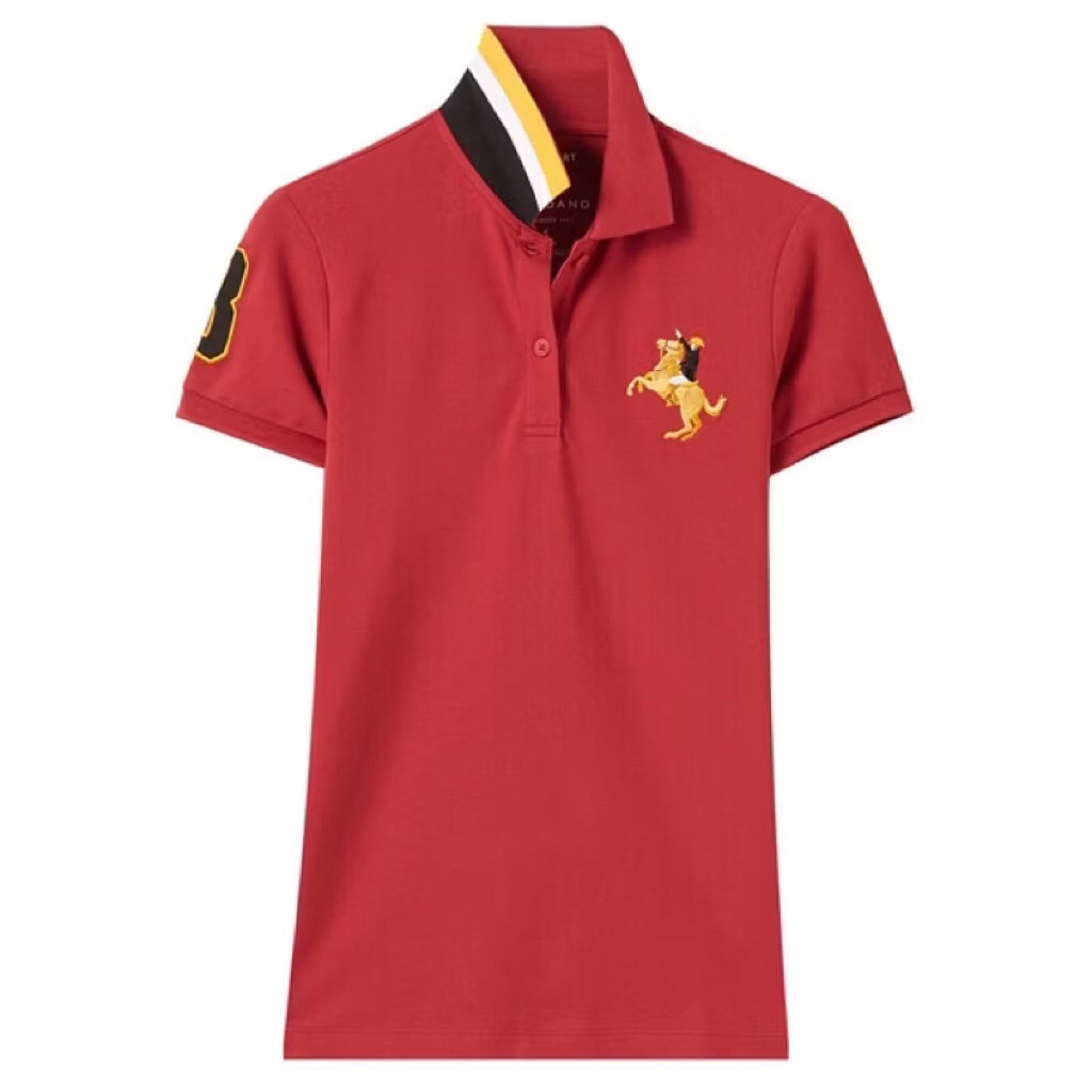 เสื้อโปโลหญิงแบรนด์ Giordano แท้💯 size XL อก 38 เสื้อคอปก
