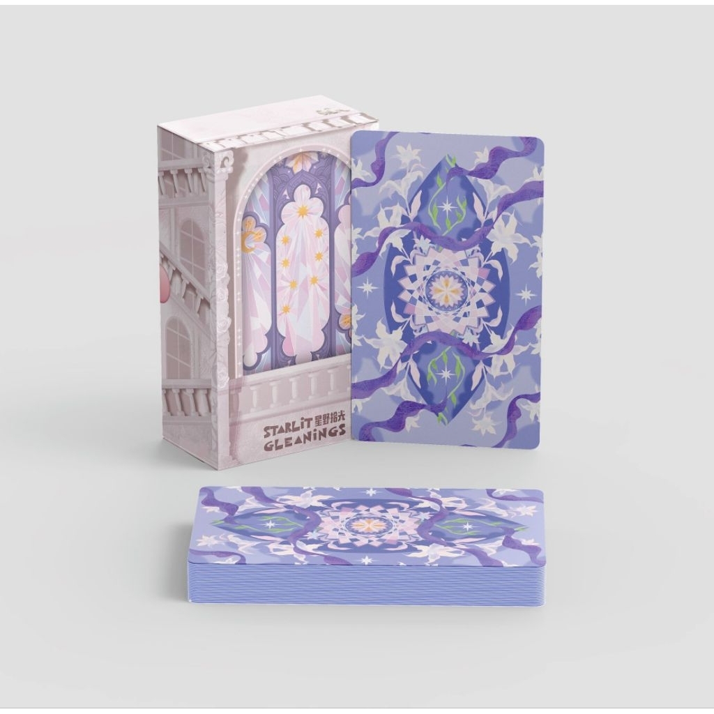 Starlit Gleanings Tarot Homeward Edition ไพ่ยิปซีแท้ขอบสีม่วงลาเวนเดอร์ ไพ่ทาโร่ต์ Tarot cards decks