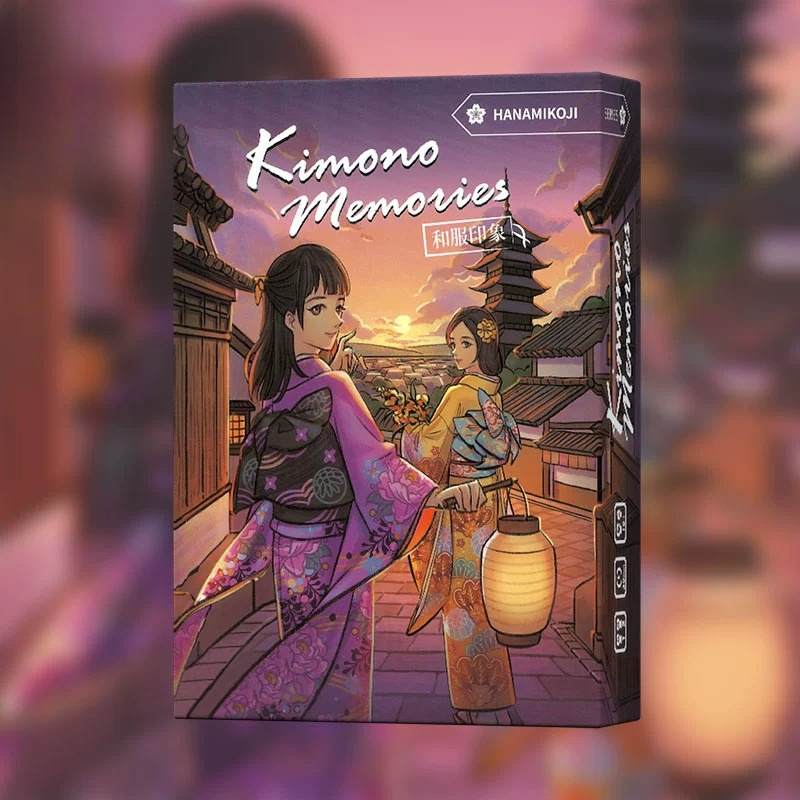 Kimono Memories – A Two-Player Duel in the Streets of Kyoto Board Game