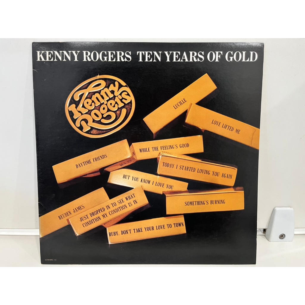 1LP Vinyl Records แผ่นเสียงไวนิล  KENNY ROGERS TEN YEARS OF GOLD Kenny Rogers   (E10D6)