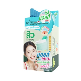 [กล่อง x6] BK Acne Cllear Cica Moist Water Bomb 12G. มอยส์ วอเตอร์ บอม