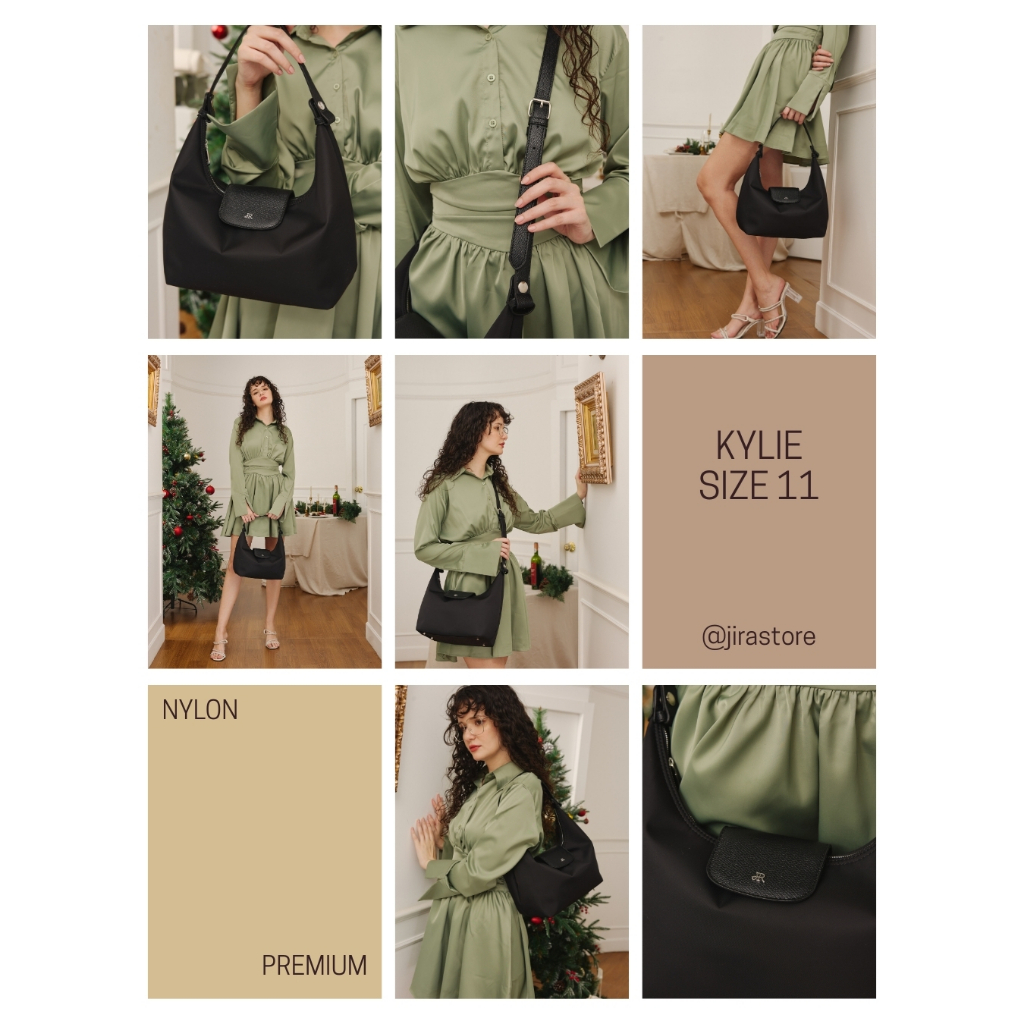 กระเป๋ารุ่นKYLIE Nylon Size 11 New Size พร้อมส่ง
