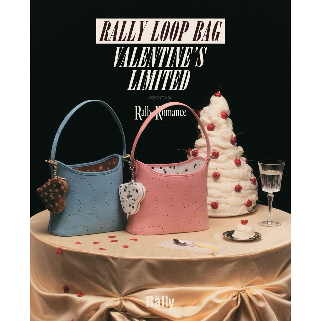 Rally Loop bag🧩พร้อมของแถม Bag Charm🧩 ของแท้100%❗️เก็บโค้ดshopeeก่อนกดลดสูงสุด25%