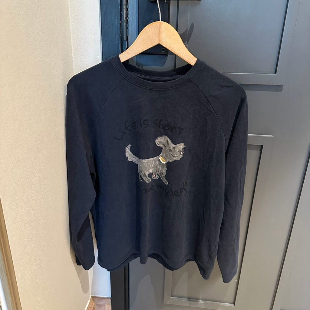 top size s sweater blue