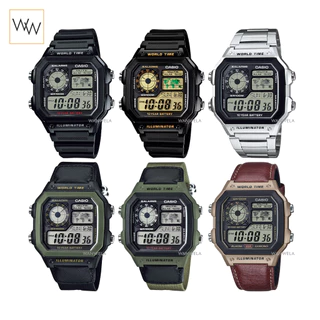 ของแท้ นาฬิกาข้อมือ Casio รุ่น AE-1200WH/AE-1200WHB/AE-1200WHD/AE-1200WHL