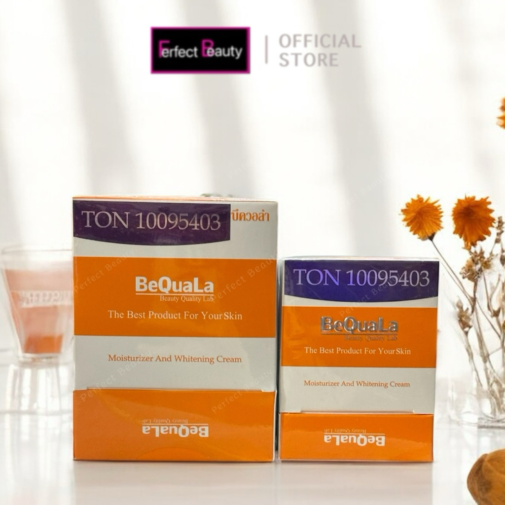 BeQuaLa Cream ครีมบีควอล่า (ครีม+สบู่) มี 2 ขนาด