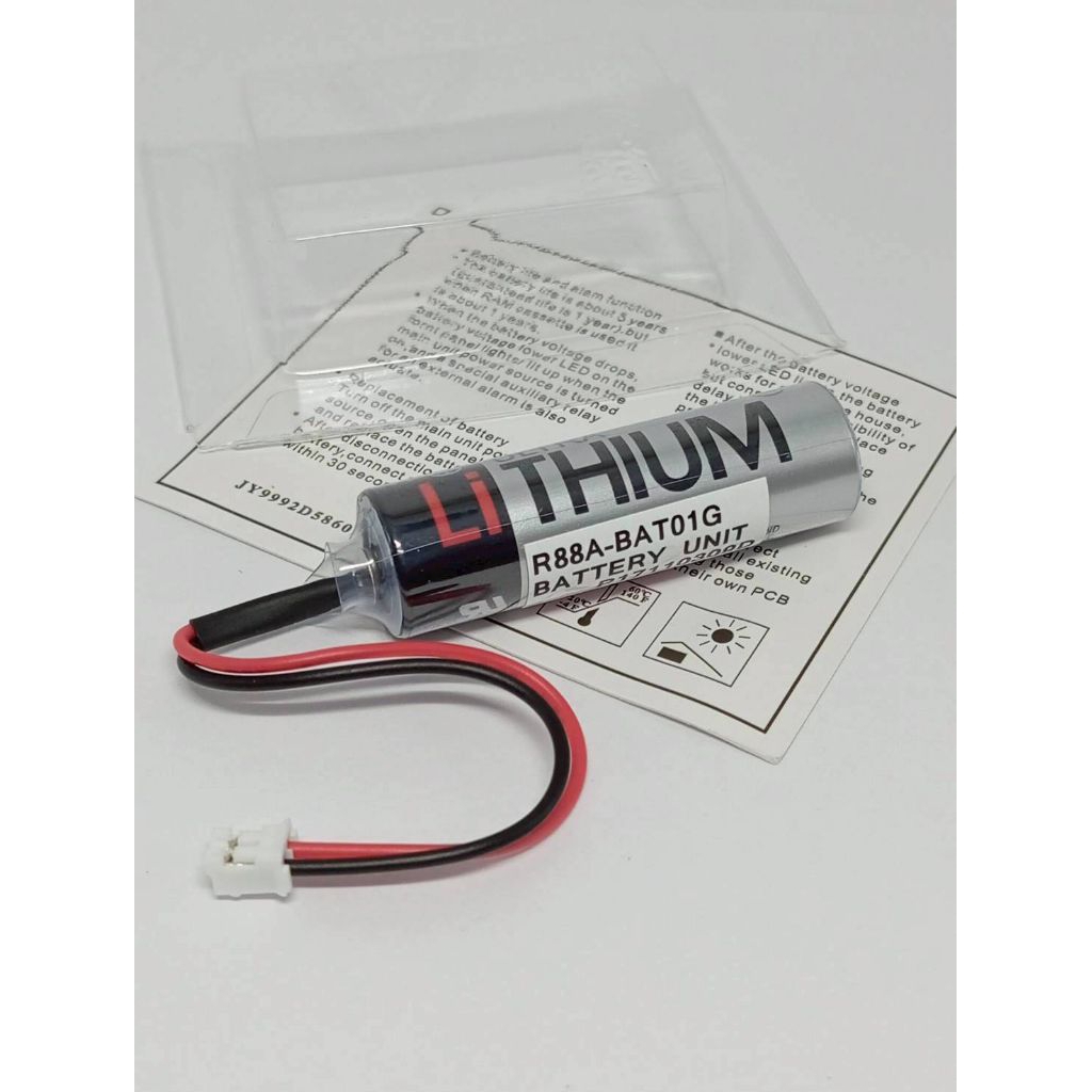 เเบตเตอรี่ R88A-BAT01G 3.6V Omron Battery Lithium PLC 3.6V แบตเตอรี่ สำหรับ PLC มีสินค้าพร้อมส่งในไท