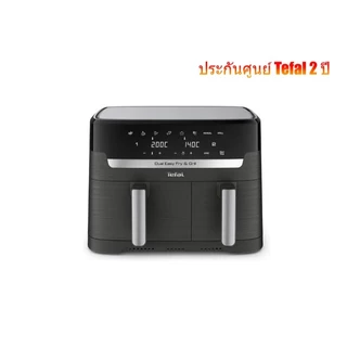TEFAL หม้อทอดไร้น้ำมัน รุ่น EY905B40 สีดำ (2ตะกร้า ขนาด 8.3 ลิตร) ประกันศูนย์ 2ปี (EY905B40)