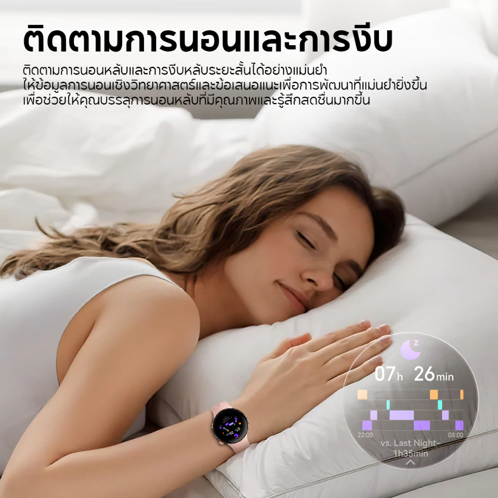 【ใหม่】Aolon Mars R4 สมาร์ทวอทช์ 31ก smartwatch หน้าจอ 3D นาฬิกา 1.43'' AMOLED นาฬิกาสมาร์ทวอทช์ AGPS นาฬิกาสุขภาพ thumbnail 8