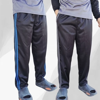 กางเกงวอร์ม( รุ่นฟรีไซส์พลัส )กางเกงวอร์มสําหรับคนสูง เนื้อผ้าใส่สบาย เอวยืดได้เยอะ