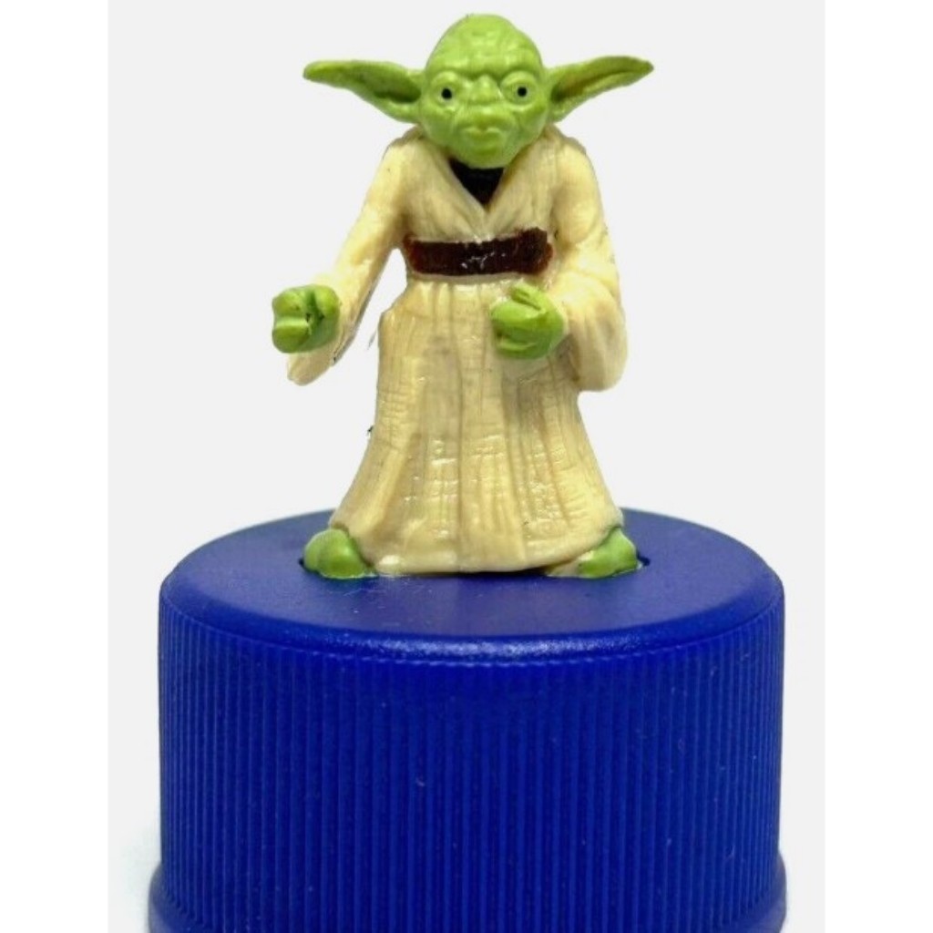 ฟิกเกอร์ฝาขวด Star Wars – Yoda (โยดา) จากแคมเปญ Pepsi Bottle Cap ของประเทศญี่ปุ่น เป็นของสะสมที่แถมม