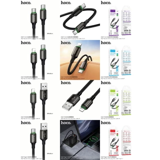 สายชาร์จ รองรับการชาร์จเร็วสูงสุด 60W สำหรับ USB-A/USB-C to Type-C/iOS ยาว 1 เมตร ป้องกันการหักงอ HOCO X127