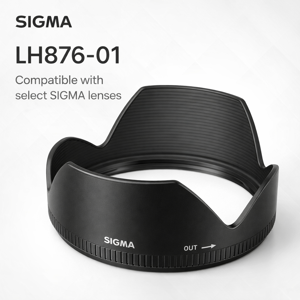 SIGMA เลนส์ฮูดกล้องรุ่น LH876-01 | Lens Hood สำหรับเลนส์ SIGMA ลดแสงแฟลร์