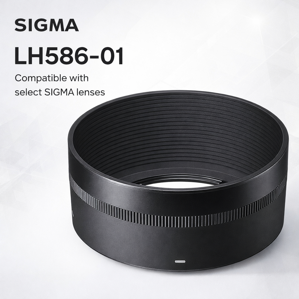 SIGMA เลนส์ฮูดกล้องรุ่น LH586-01 | Lens Hood สำหรับเลนส์ SIGMA ลดแสงแฟลร์