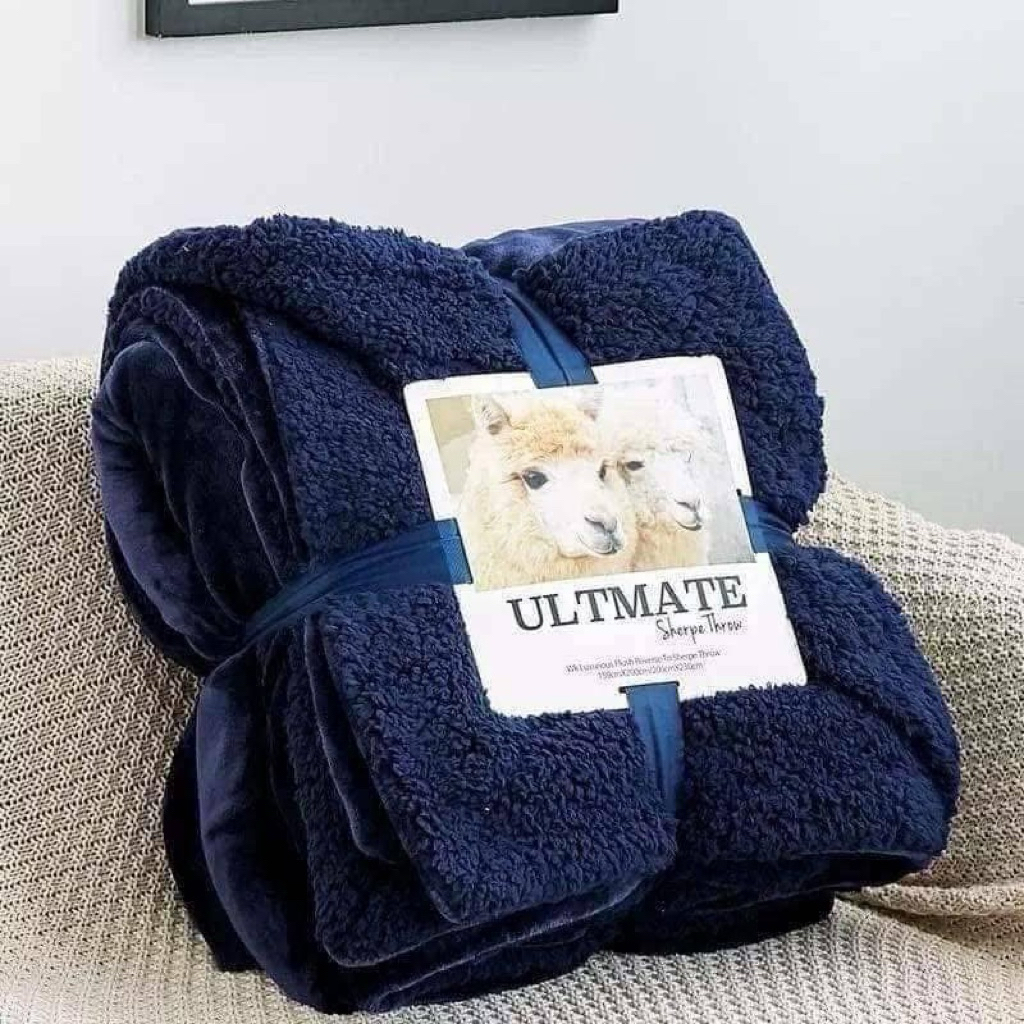 ราคาถูกสุด!! ผ้าห่มขนแกะ ULTIMATE ขนาด7ฟุต (รุ่นหนา) ไม่ใช่งานโรงเกลือ! มี20สีให้เลือก ราคา ถูกที่สุด ดีลบีเคเค แกลเลอรีภาพที่ 3