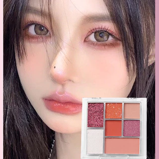 YOTAI อายแชโดว์ พาเลทอายแชโดว์ 7 สี Eyeshadow เนื้อใยไหม เนื้อแมท ประกายชิมเมอร์ กลิตเตอร์ สีสวย กันน้ํา ติดทนนาน