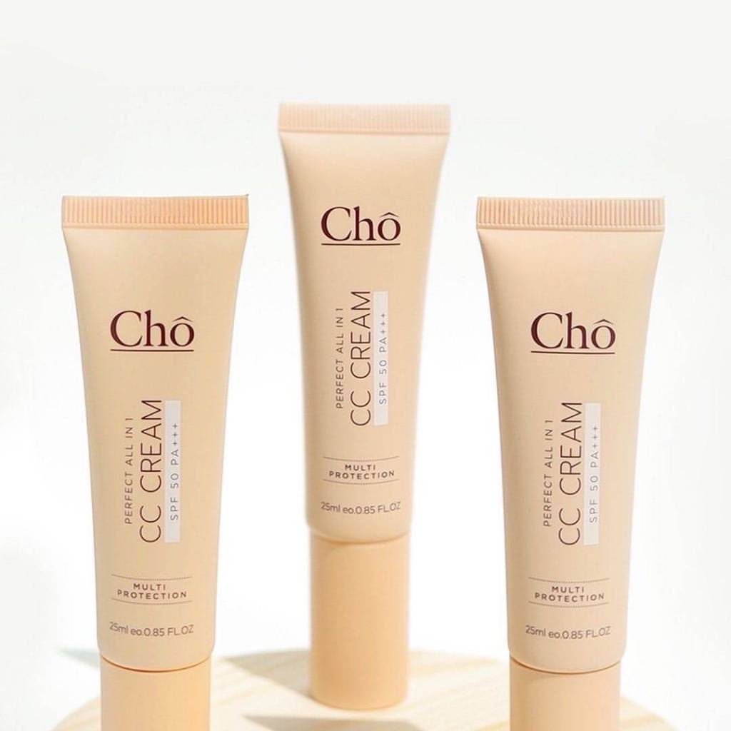 แบ่งขายซีซีครีมคุณเนย โชติกา CHO CC CREAM PERFECT ALL IN 1 SPF50 PA+++