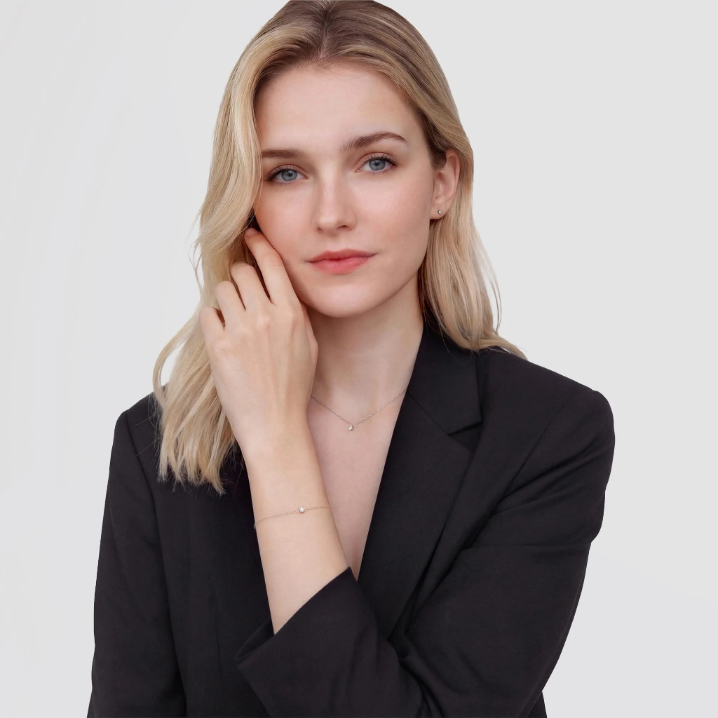 Daniel Wellington حلق ستاد Mirelle Solitaire — صورة 8