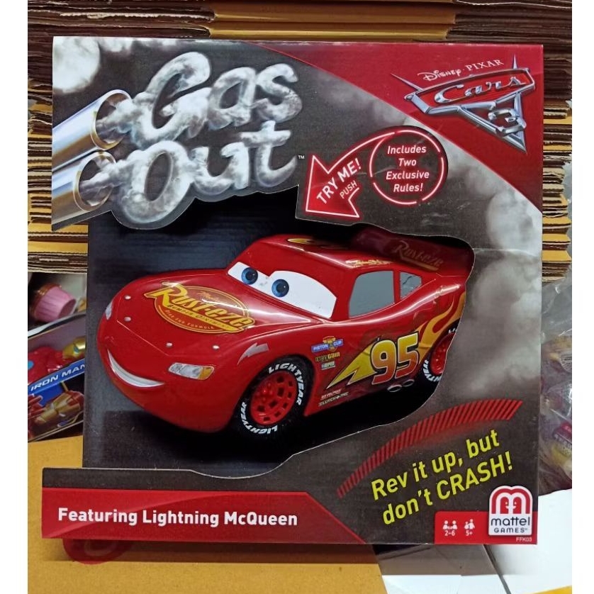กดปุ่มมีเสียงหลายเสียง เกมเล่นสนุก Disney Pixer Cars Rev it up,but don't Crash