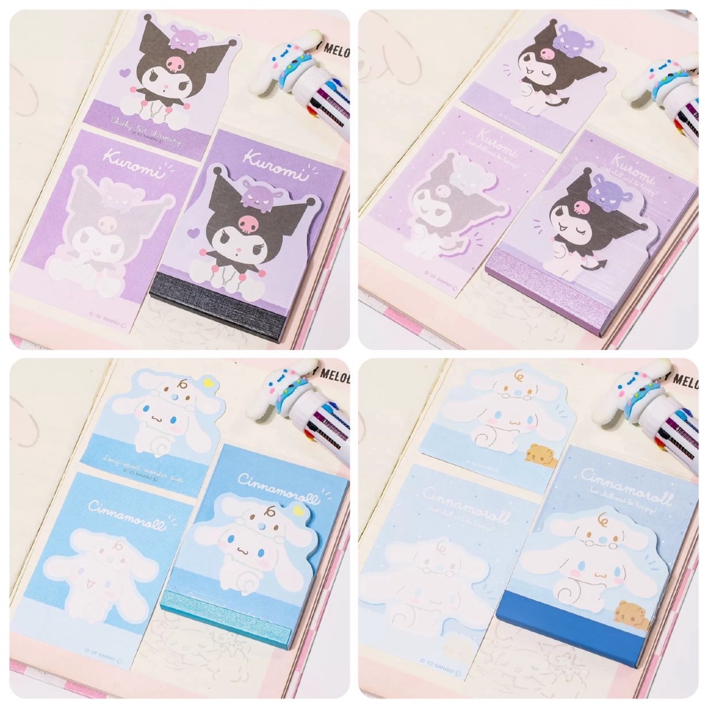 สมุดฉีก ลายการ์ตูน ไดคัท 80แผ่น 8.7×6.3cm ราคา ถูกที่สุด ดีลบีเคเค แกลเลอรีภาพที่ 6
