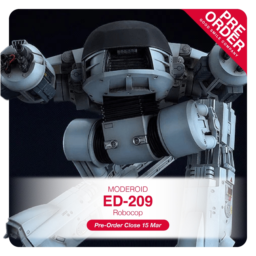 [PreOrder] MODEROID - Robocop_ED-209 (Plastic Model Kit)