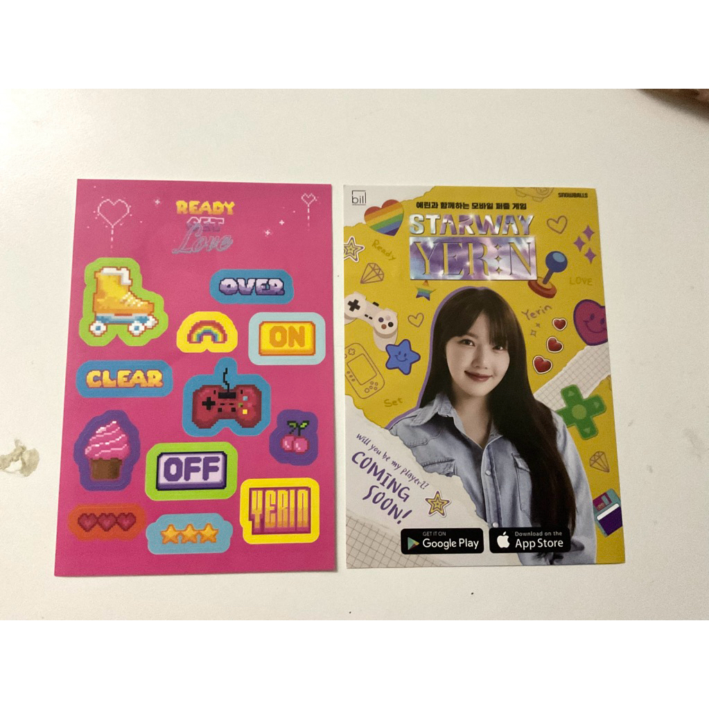 โปสการ์ด จองเยริน jung yerin