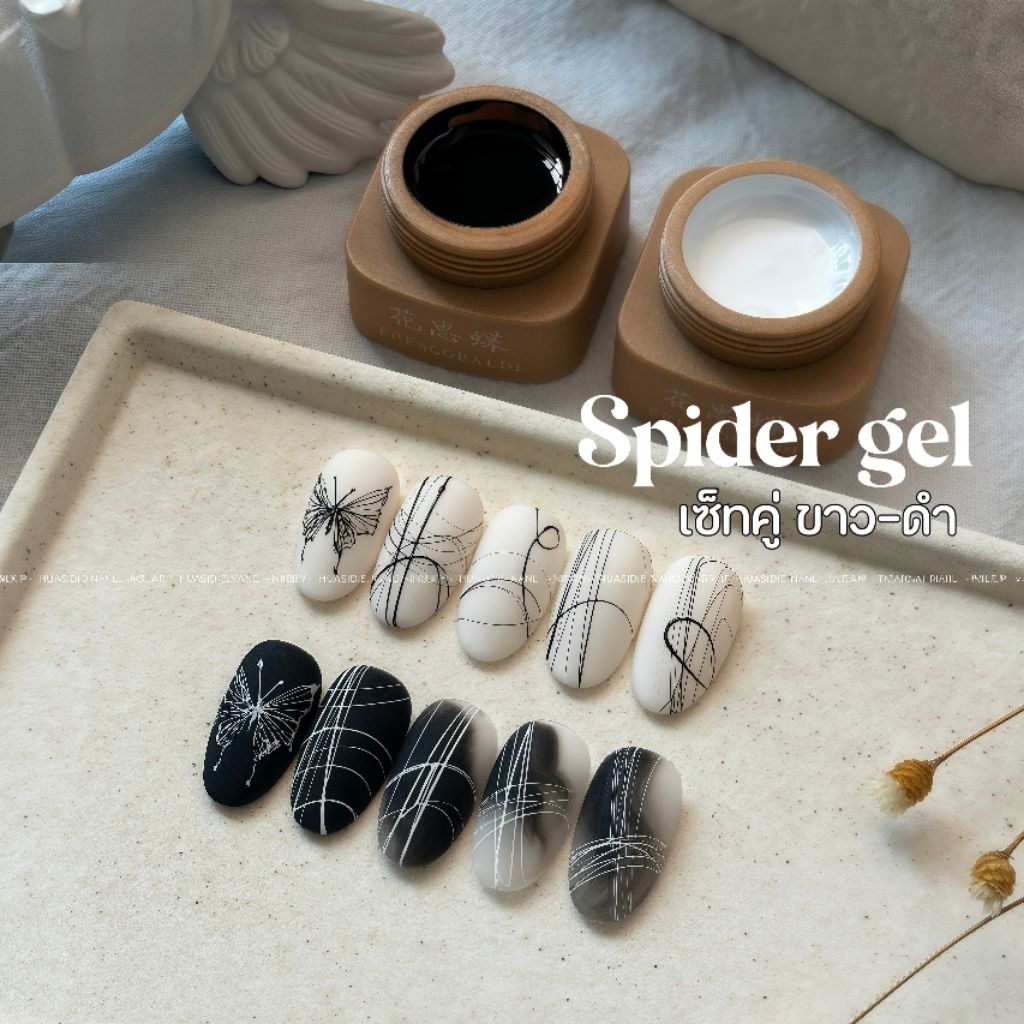 จัดส่งทันที ! รุ่นใหม่ Spider gel เจลใยแมงมุม 2กระปุก ( รูปที่ 2